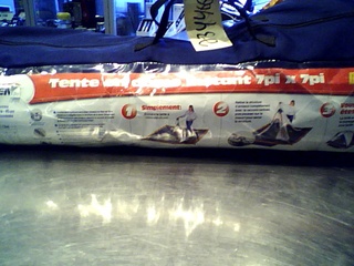 Tente en dome 7x7 2-3 pers
