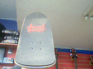 Skate rouge&turquoise