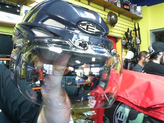 Casque+visere bauer x100