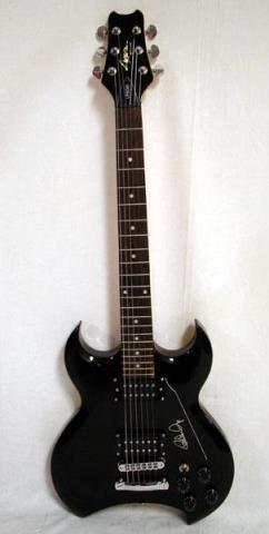 Guitare electrique noire