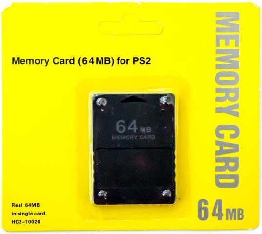 Memory card 64mb ps2