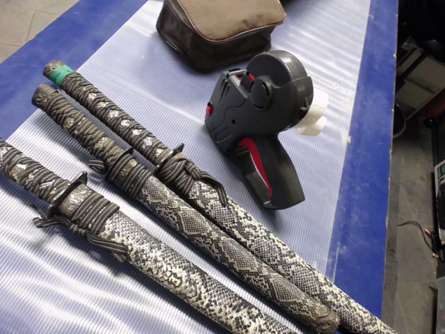 Kit de 3 katanas