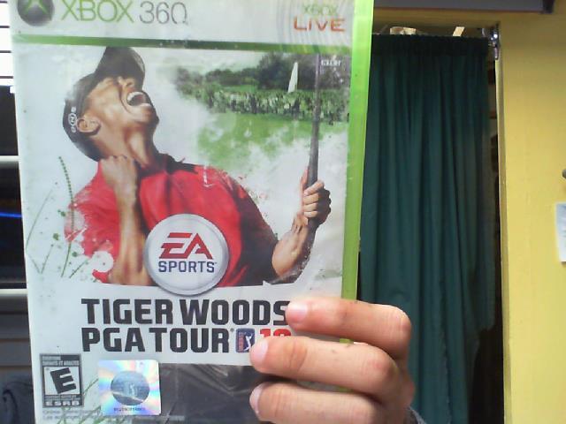 Tiger woods pga tour 10