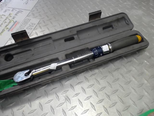 Drive torque wrench, 3/8-in