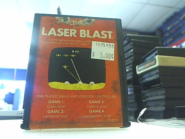 Laser blast