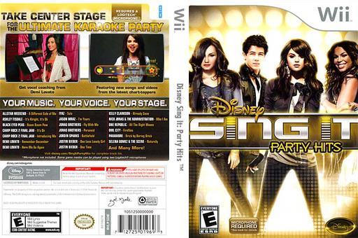 Disney sing it party hits wii