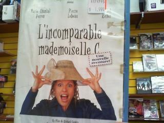 L`incomparable mademoiselle c