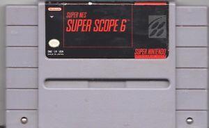 Jeu snes super scope 6en1