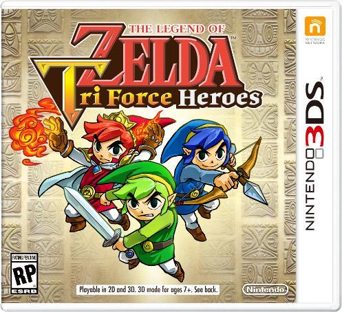 Zelda triforce heroes