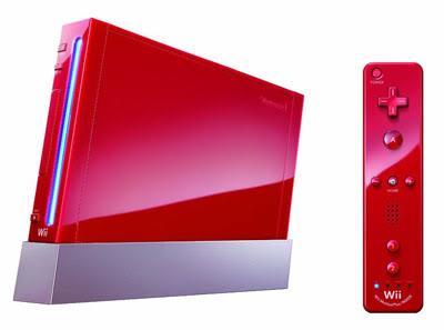 Nintendo wii rouge