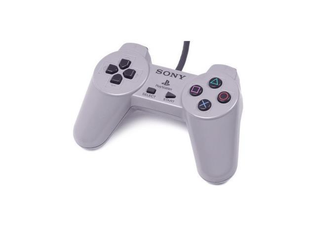 Manette ps1 grise joystick nue