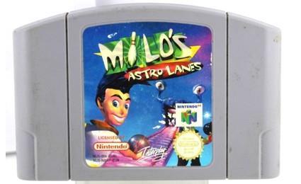 Milos astro lanes n64 game