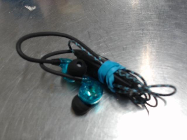 Ecouteur bluetooth bleu
