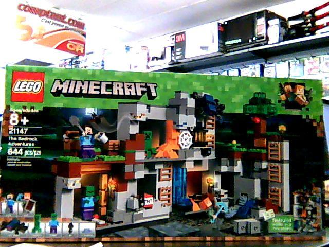 Lego minecraft dans la boite