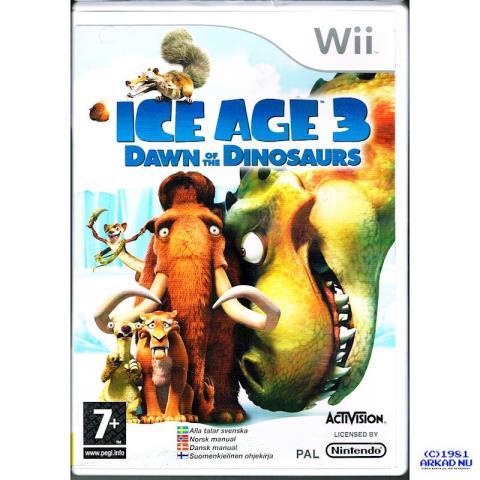 Ice glace dawn ot the dinosaur