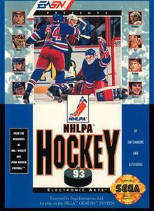 Nhlpa hockey 93 sega