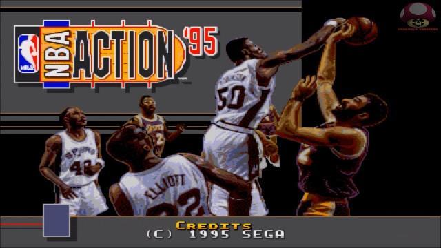 Nba action 95 sega