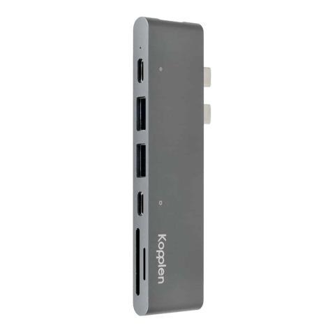 Kopplen 7 in 1 hub dual ports