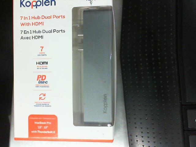 Kopplen 7 in 1 ub dual ports