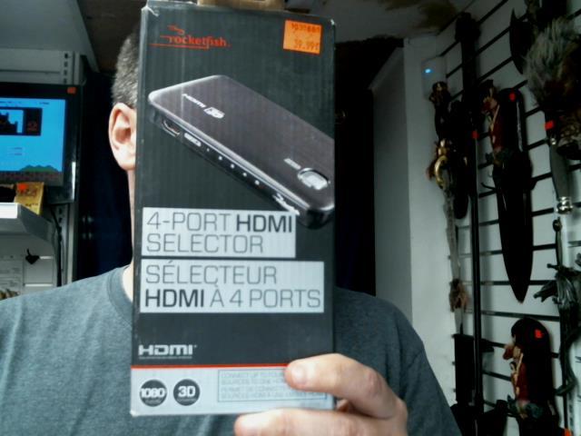 Selecteur hdmi a 4 ports