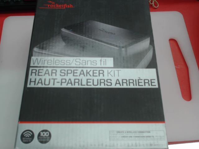 Wireless rear speaker kit