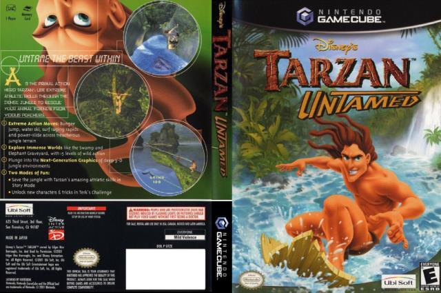 Tarzan untamed gamecube