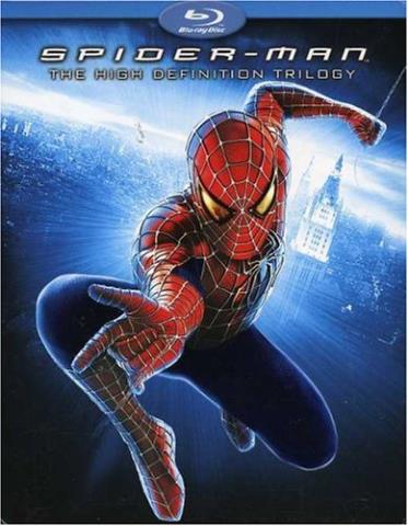 Spiderman bluray