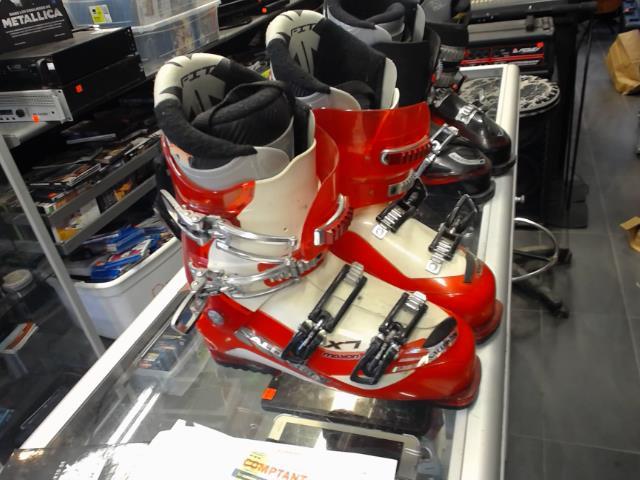 Bottes ski rouge blanche