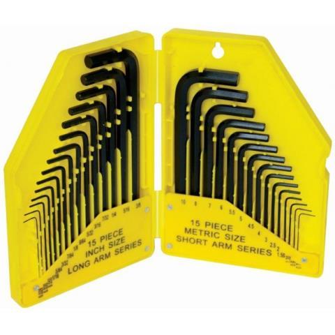 15 piece allen key