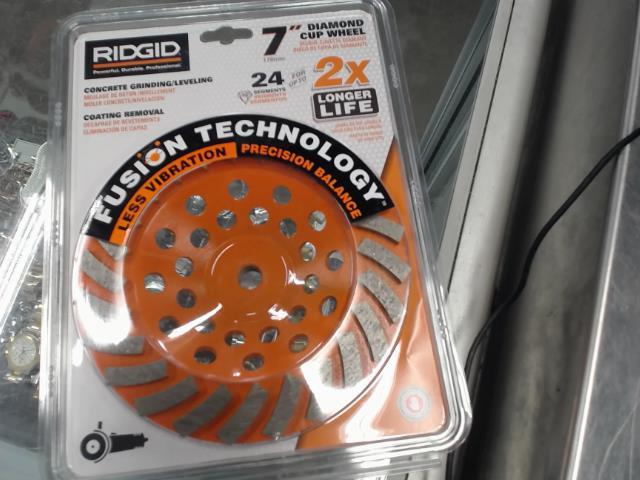 Diamond cupwheel blade 7''