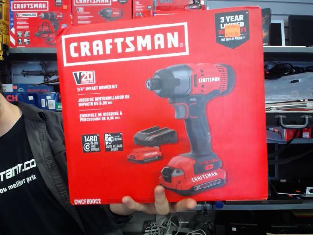 Impact driver 1/4 prercussion