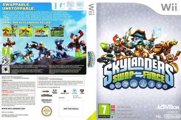 Skylanders swap force