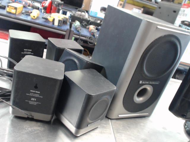Altec lansing 251 5.1 computer speakers cheap