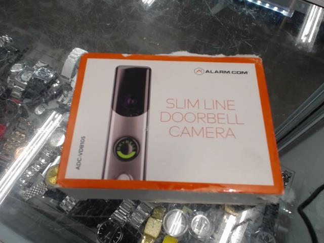 Slim line doorbell carmera