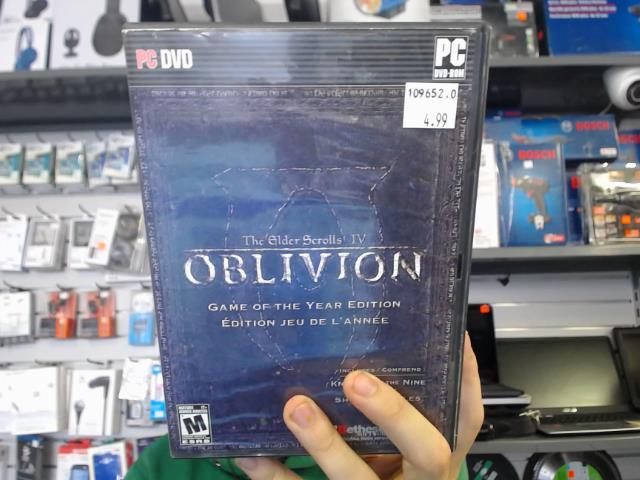 Oblivion game of the year ed
