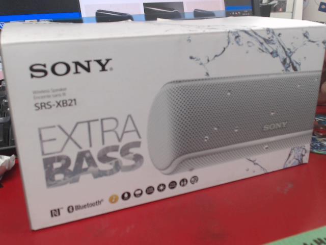 Speaker bluetooth blanc