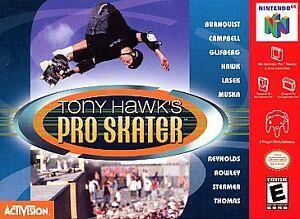 Tony hack's pro skater n64