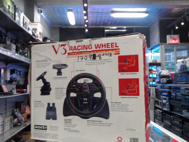 Racing wheel + pedals (2)