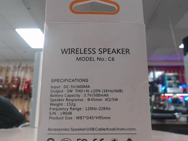 Wireless speaker