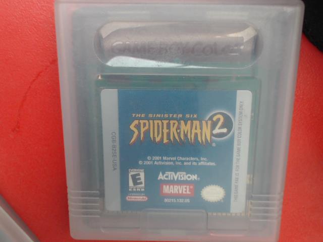 Spider-man 2 the sinister six (gbc)