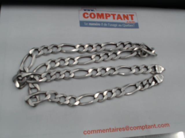 Chaine massive argent 65.7gr attache bri