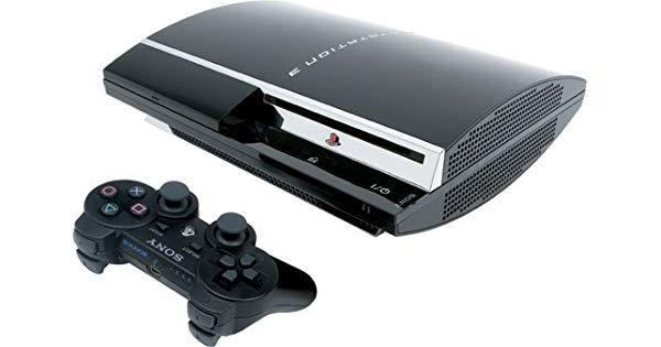 Console ps3 60gb (1st gen) + man