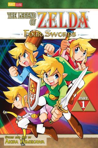 The legend of zelda four sword