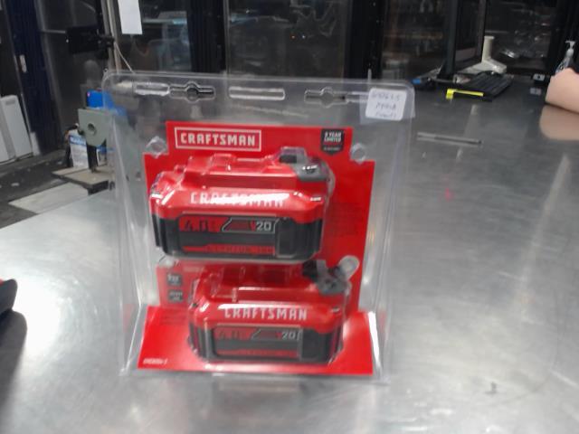 Ensemble 2 batteries 20v 4.0ah