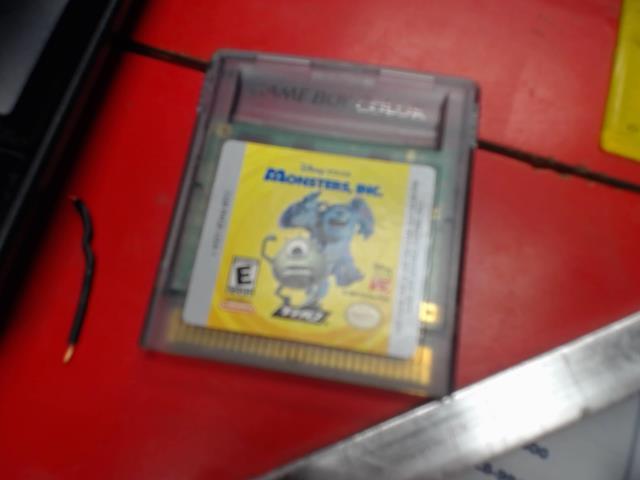 Monsters inc gameboy game only