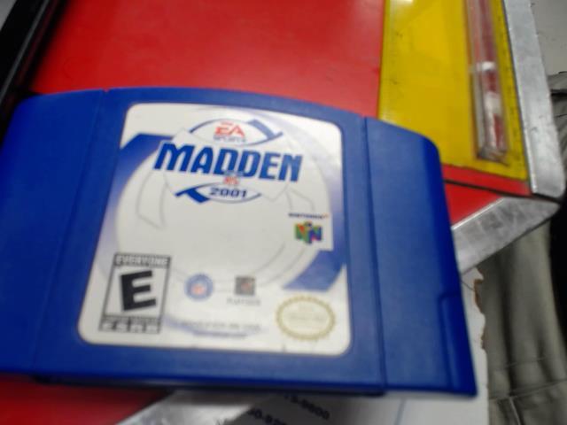 Madden 2001 game blue only