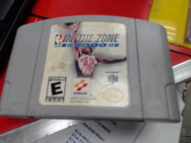 In the zone 2000 game only