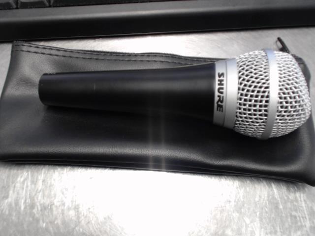 Micro dynamique de shure+case