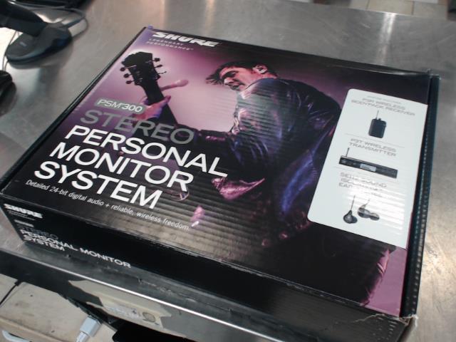 Stereo monitor system shure psm300