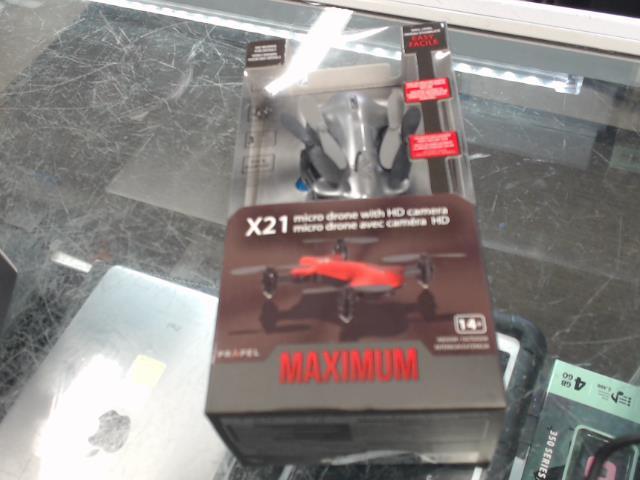 Drone maximum x21 noir  neuf